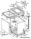 Cabinet, cover & front panel