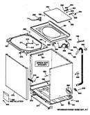 Cabinet, cover & front panel