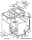 Cabinet, cover & front panel