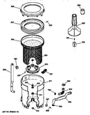 Tub, basket & agitator