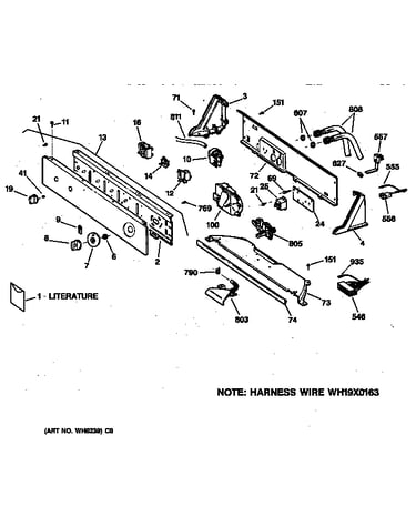 Controls & backsplash