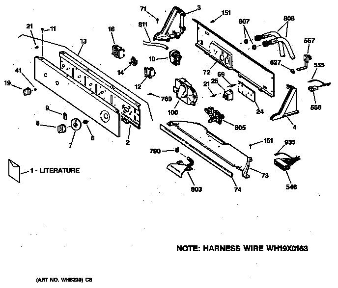 Controls & backsplash