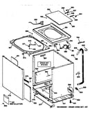Cabinet, cover & front panel