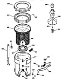 Tub, basket & agitator