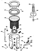 Tub, basket & agitator