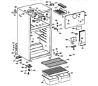 Hotpoint CTH14CYZBLWH cabinet diagram