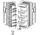 Hotpoint CSK20GAAAAD doors diagram