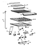 Compartment separator parts
