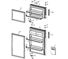 Hotpoint CTX14AYZBRWH doors diagram