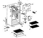 Hotpoint CTX14AYZBLWH cabinet diagram
