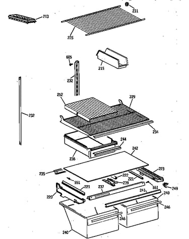 Shelf parts