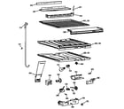 GE MTX21GABBRAA compartment separator parts diagram
