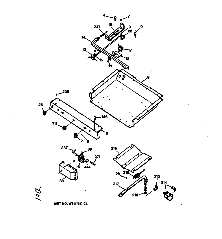 Gas & burner parts