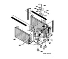 GE AJCS06LCM1 condenser assembly diagram