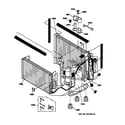 GE AJES08ASM1 condenser assembly diagram