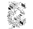 GE AJHS08ASM1 replacement parts diagram