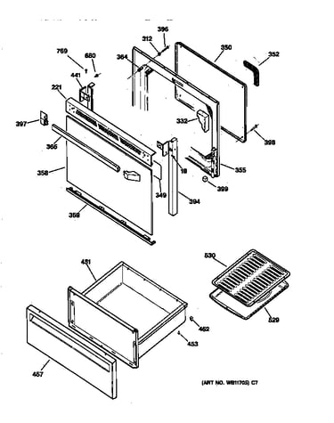 Door & drawer parts