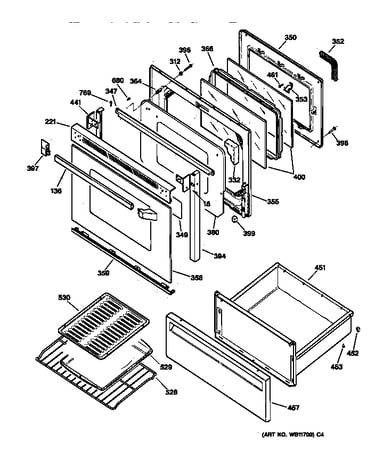 Door & drawer parts
