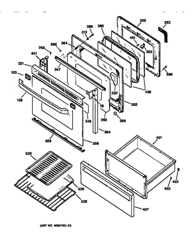Door & drawer parts