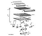 Hotpoint CTX18BABARWW compartment separator parts diagram