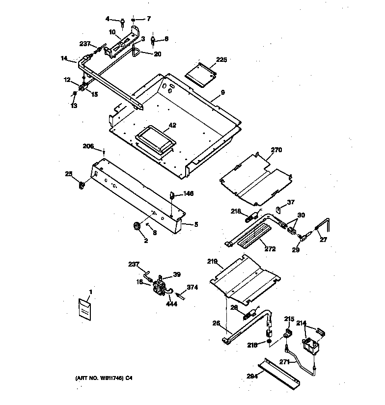 Gas burner parts