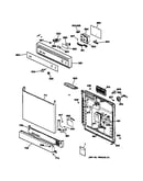 Escutcheon & door assembly