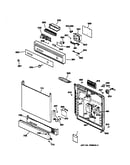 Escutcheon & door assembly