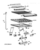 Compartment separator parts