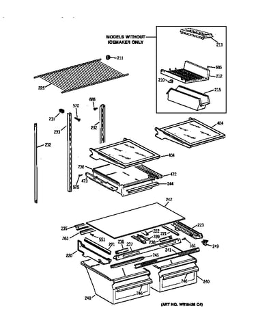 Shelf parts