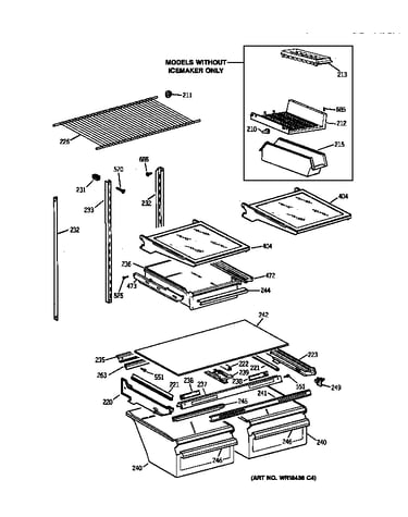 Shelf parts