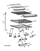 Compartment separator parts