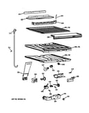 Compartment separator parts