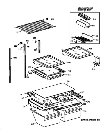 Shelf parts