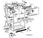 GE TBX22QIBBRWW cabinet parts diagram