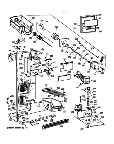 Freezer section