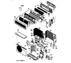 GE AS1RD18DA0G1 replacement parts diagram