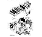 GE AS1RD09AA0G1 replacement parts diagram