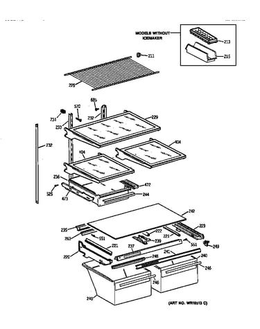 Shelf parts
