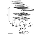 Hotpoint CTX18DABBRAA compartment separator parts diagram