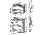 Hotpoint CTX16CAZGRAD doors diagram