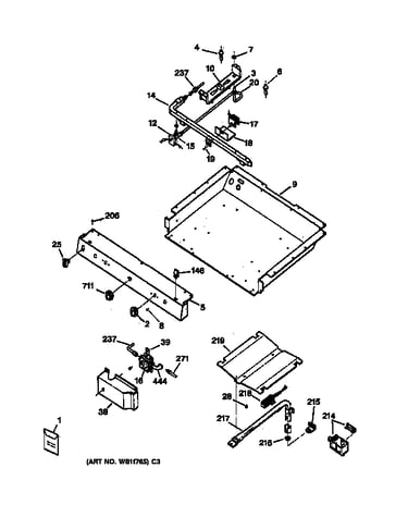 Gas & burner parts