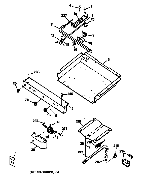 Gas & burner parts