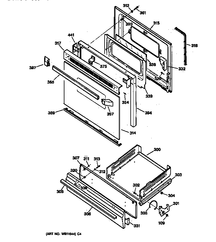 Door & drawer parts