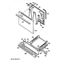 Hotpoint RGB524PPA1WH door & drawer parts diagram