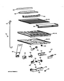 Compartment separator parts