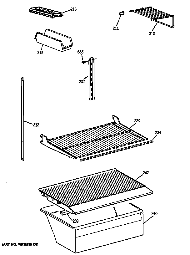 SHELF PARTS