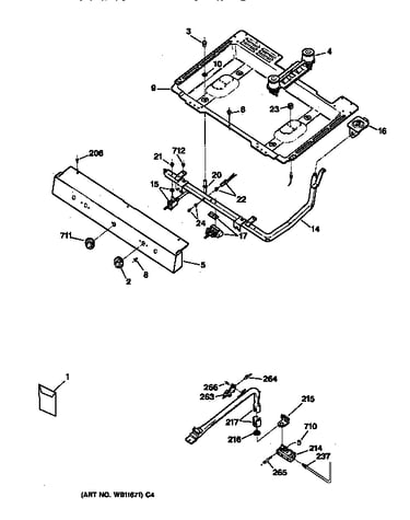 Gas & burner parts