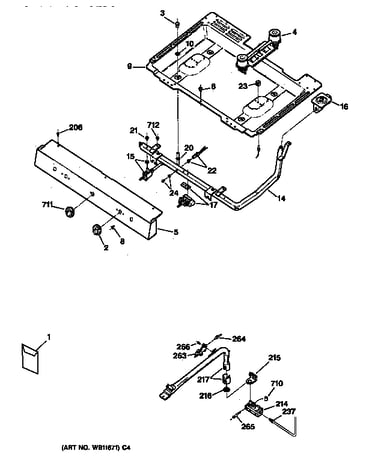 Gas & burner parts