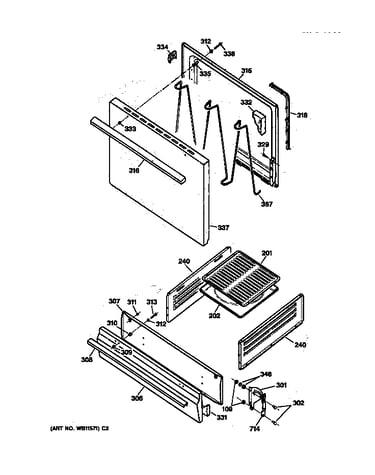 Door & drawer parts