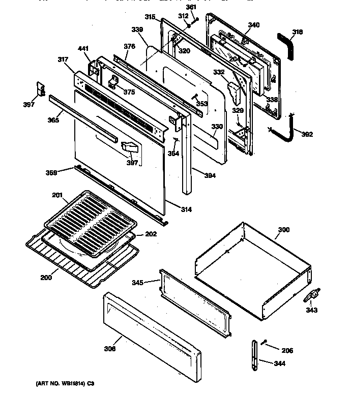 Door & drawer parts